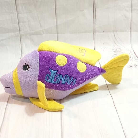 The Petting Zoo Jonah Fish Whale 12'' Stuffed Plush - Picture 7 of 7